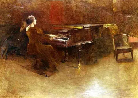 Al pianoforte alias Helen Hopekirk Wilson 1894