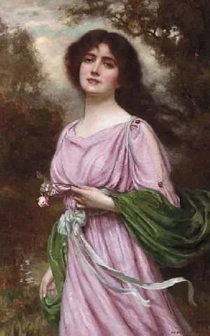 Юная красавица