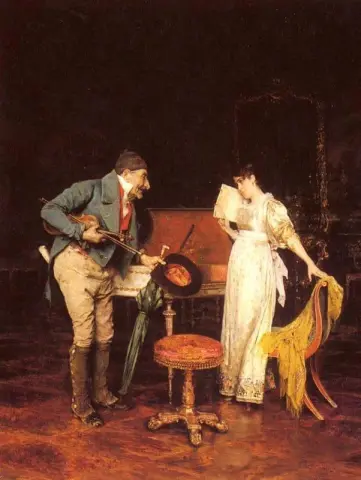 A aula de música