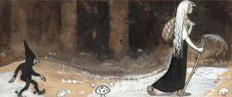 Märchenillustration um 1907