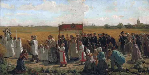 밀의 축복(1857년경)
