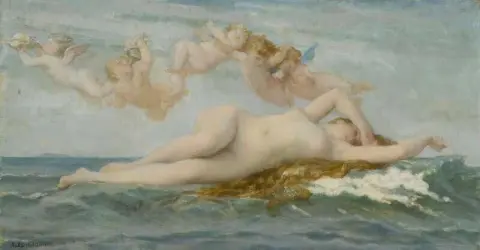 La nascita di Venere 1863