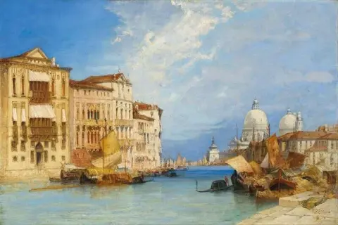 Canal Grande Venedig 1897