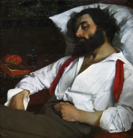 Ο Κοιμώμενος Άνδρας 1861