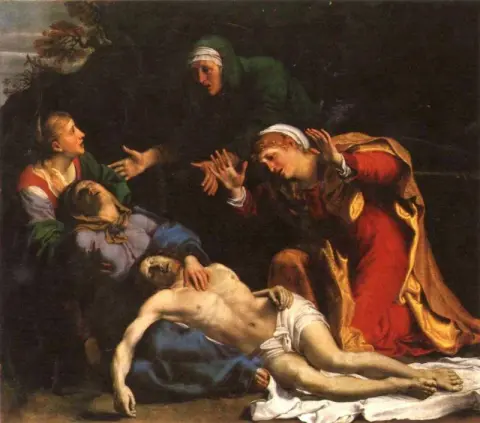 La lamentación de Cristo