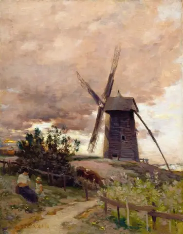 Väderkvarnen troligen efter 1884