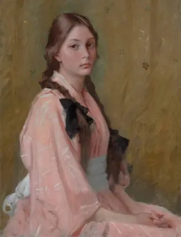 Mona Tochter von Frau R. Ca. 1894