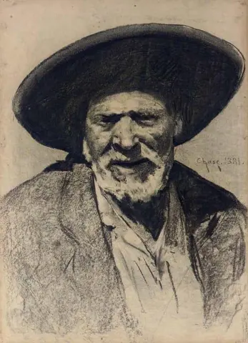 Porträt eines spanischen Bauern 1881
