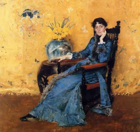 Porträt von Miss Dora Wheeler 1883