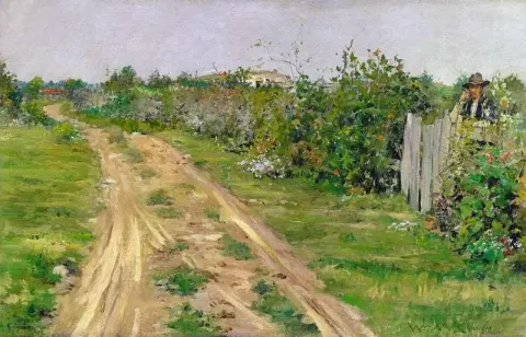Der Old Road Flatbush 1887