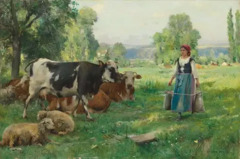 In A Pasture