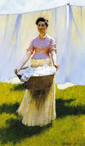 服をぶらぶらする 1887