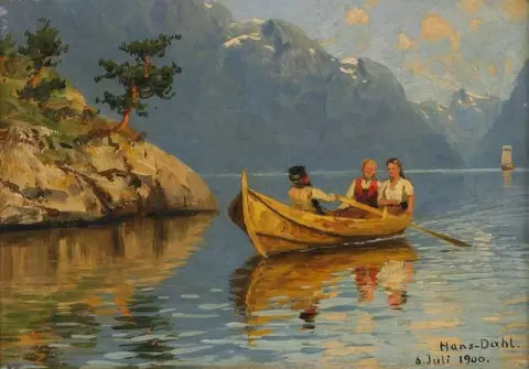 Фьордландскап Мед Сальскап I Роддбат 1900 г.