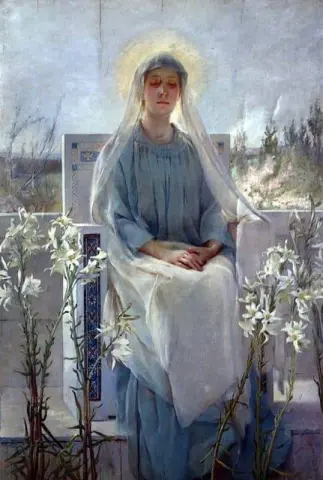 거룩한 동정녀의 명상 1889