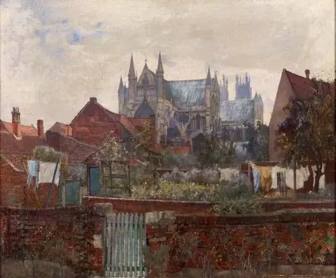 Beverley Minster From The Friary East Riding Of Yorkshire 1934