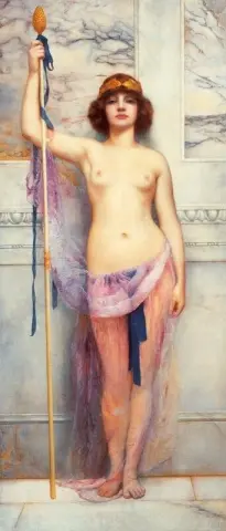 Een priesteres 1893
