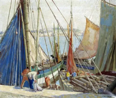 Tunny Boats Concarneau