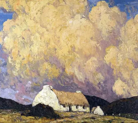 Paisaje con cabaña hacia 1929-34