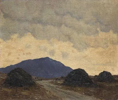 El camino del pantano hacia 1935