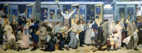 Poilun lähtö elokuussa 1914 1926