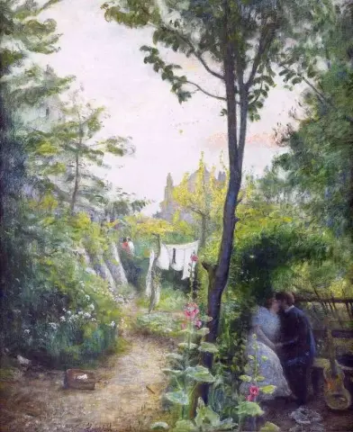Tradgardsflirt - モチーフ フラン モンマルトル 1900-05