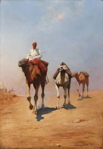 Attraversando il deserto 1897