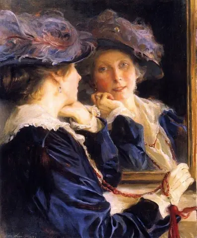 ルーシー・デ・ラズロ 芸術家の妻 1918