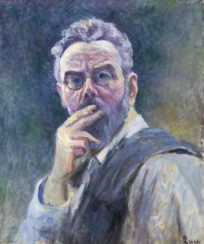 Autoritratto La sigaretta 1905 circa
