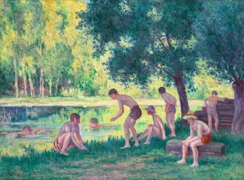 Nuotare nella cura 1908