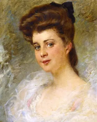 Portrait Of A Lady Said To Be Countess Apraxine