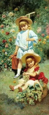 Portrait Of The Artist's Children