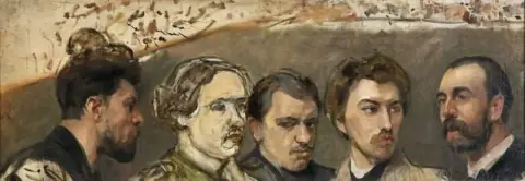 Pupil Of Ilja Repin Konstanin Somov Boris Kustodiew Alexander Murashko Filip Maljavin And Pavel Shmarow
