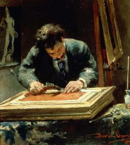 Il corniciaio 1878
