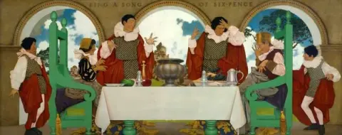 Singen Sie ein Lied von Sixpence 1910