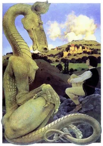 Der widerstrebende Drache 1898