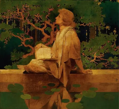 Jugend am Reflecting Pool 1899