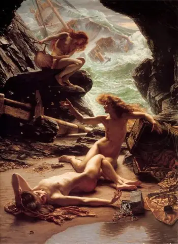 La grotta delle ninfe della tempesta 1903