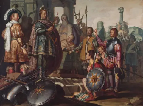 Historisch schilderij