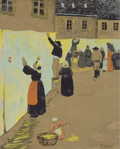 La Fete Dieu In Huelgoat Ca. 1891-93