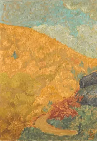 Autumn Landscape In Chateauneuf Ca. 1919