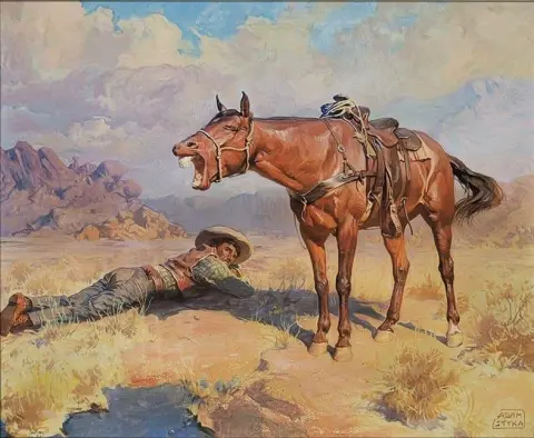 Hvilende cowboy