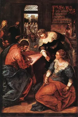 Le Christ Dans La Maison De Marthe Et De Marie