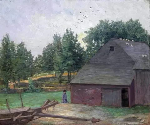 Estate nel Connecticut: il vecchio fienile di Branchville 1890