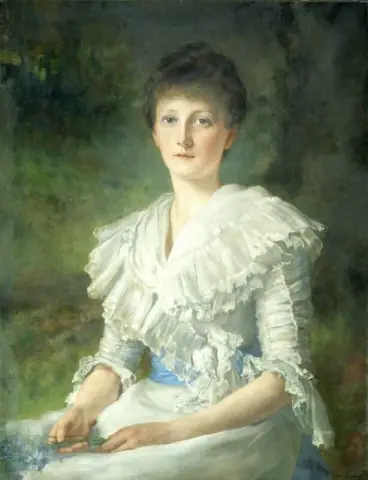 Portrait Of Mary Milnes-gaskell 1899