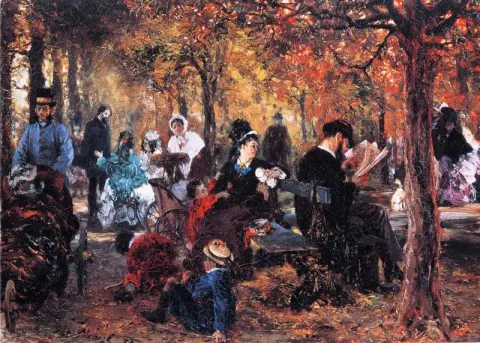 In the Luxembourg Gardens (Souvenir du jardin du Luxembourg) 1876