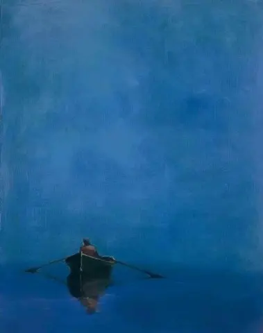 Barchino su blu 1976
