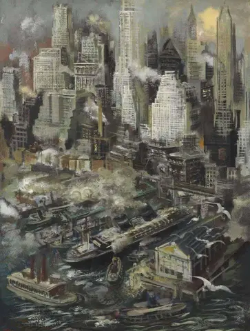 ニューヨーク港 1936