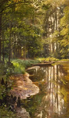 森林の風景