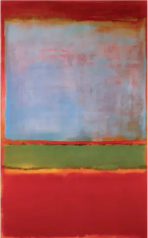 No. 6 (Violet, Green and Red)