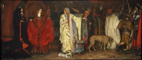 Kuningas Lear näytös I kohtaus I Cordelia S Farewell 1898